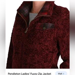 Pendleton Ladies' Fuzzy Zip Jacket